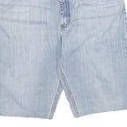 WRANGLER Mens Light Blue Denim Shorts 2XL W34 Classic Cotton Blend Summer