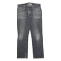 LEVI'S 511 Slim Mens Jeans Blue Slim Straight Denim Medium W33 L29 Zip