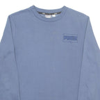 PUMA Mens Sweatshirt Blue Crew Neck S