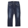 SILVER Womens Jeans Blue Regular Straight Denim Medium W29 L23 Stylish Comfort