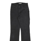 LEVI'S Womens Black Regular Straight Denim Jeans W26 L30 Classic Cotton Blend