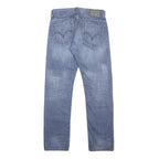 LEVI'S 511 Skinny Mens Jeans Blue Slim Denim Medium W30 L30 Stylish Fit