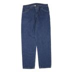 DICKIES Mens Blue Regular Fit Straight Denim Jeans W36 L31 Classic Workwear