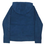 TOMMY HILFIGER Womens Blue Hoodie Jacket M Polyester Blend Zip Casual Sweatshirt