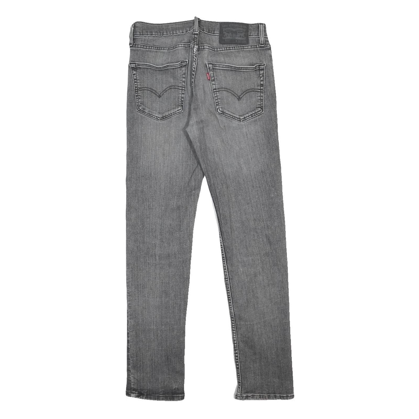 LEVI'S 511 Slim Mens Jeans Grey Denim Slim Skinny Cotton Blend W30 L32 Casual