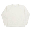 CHAMPION Womens Sweatshirt Cream L