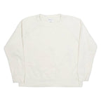 CHAMPION Womens Sweatshirt Cream L