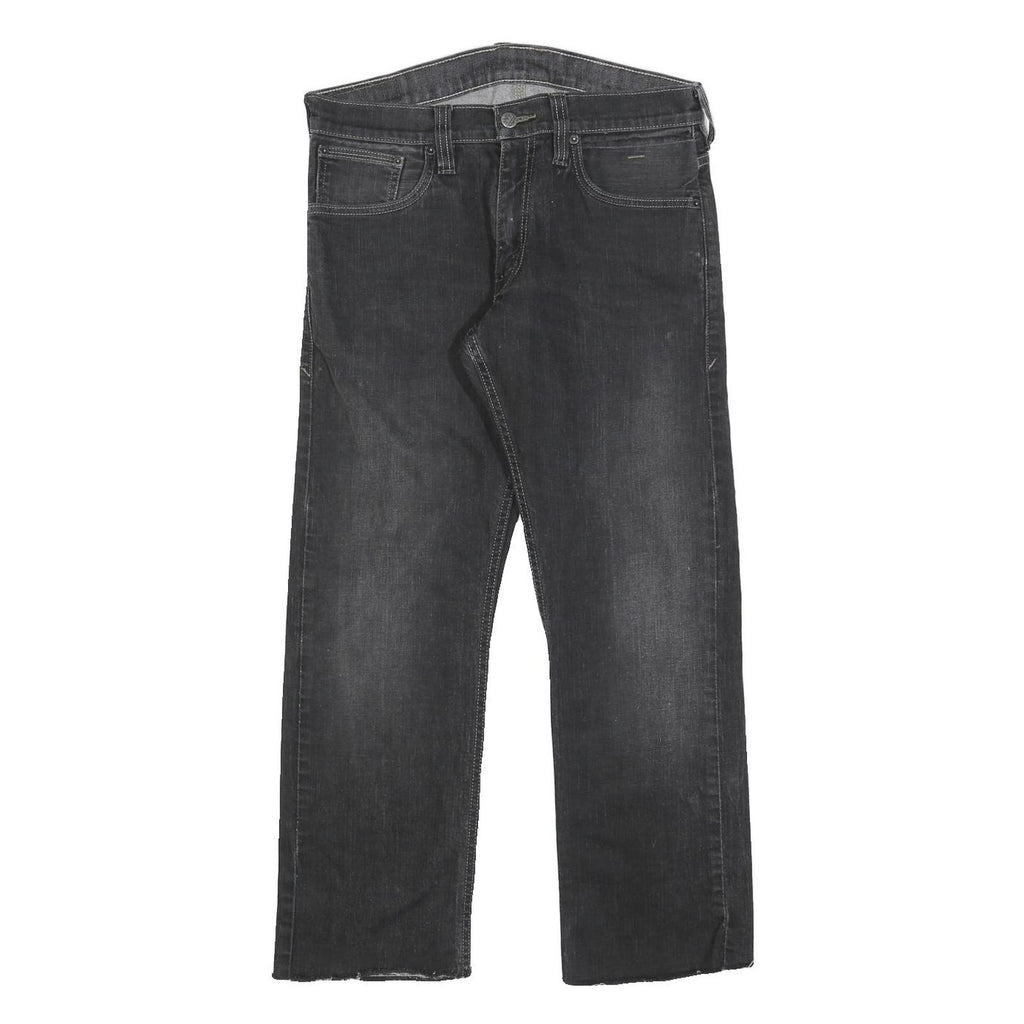 LEVI'S 514 Classic Mens Jeans Black Classic Straight Denim Medium W31 L27 Zip