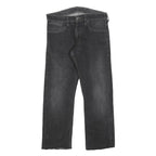 LEVI'S 514 Classic Mens Jeans Black Classic Straight Denim Medium W31 L27 Zip