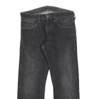 LEVI'S 514 Classic Mens Jeans Black Classic Straight Denim Medium W31 L27 Zip