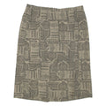 RIO Womens Straight Skirt Brown Knee Length L