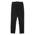 LEE Mens Slim Black Jeans Cotton Blend Zip W29 L32 Classic Fit Pocketed