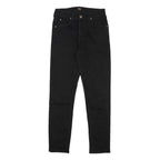 LEE Mens Slim Black Jeans Cotton Blend Zip W29 L32 Classic Fit Pocketed