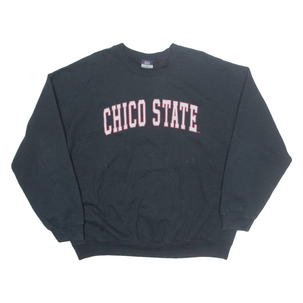 MV SPORT Chico State Mens Sweatshirt Black USA XL
