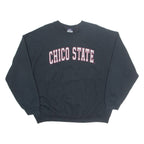 MV SPORT Chico State Mens Sweatshirt Black USA XL