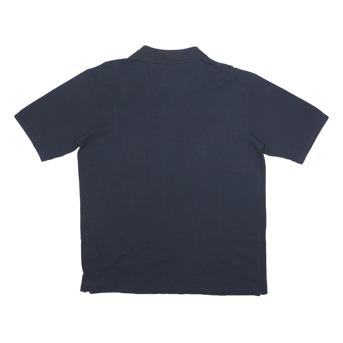KAPPA Mens Navy Blue Short Sleeve Plain L Polo Shirt Cotton Classic Logo