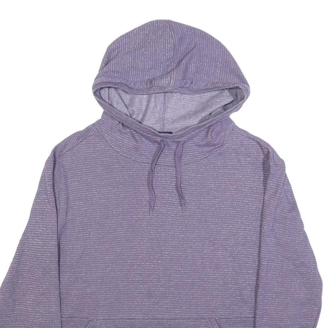 CHAMPION Womens Purple Hoodie M Cotton Blend Pullover Casual Everyday Wear