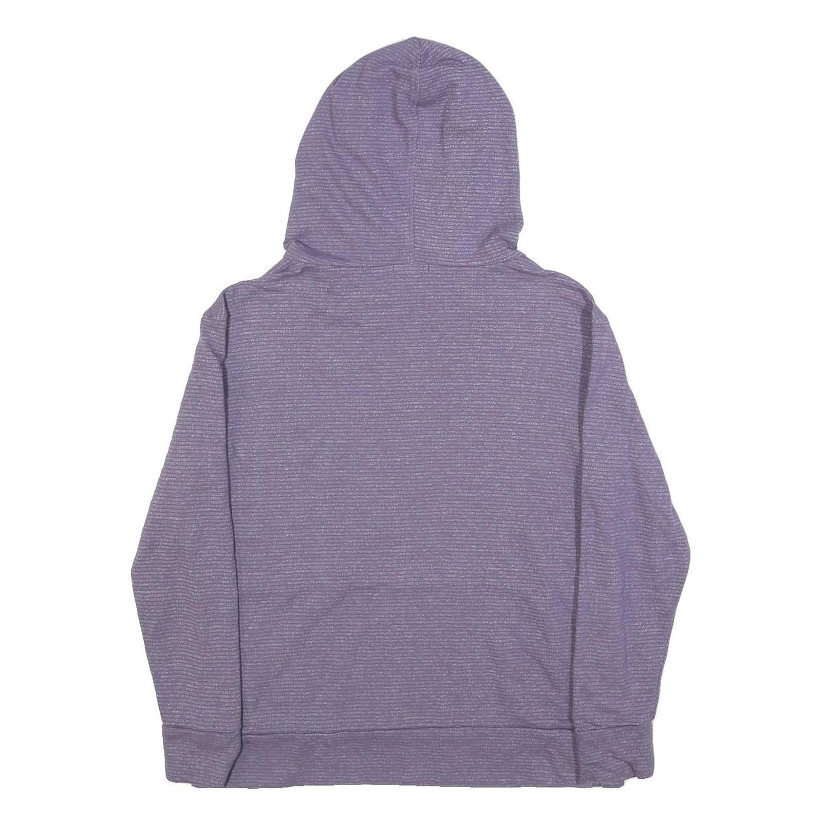CHAMPION Womens Purple Hoodie M Cotton Blend Pullover Casual Everyday Wear