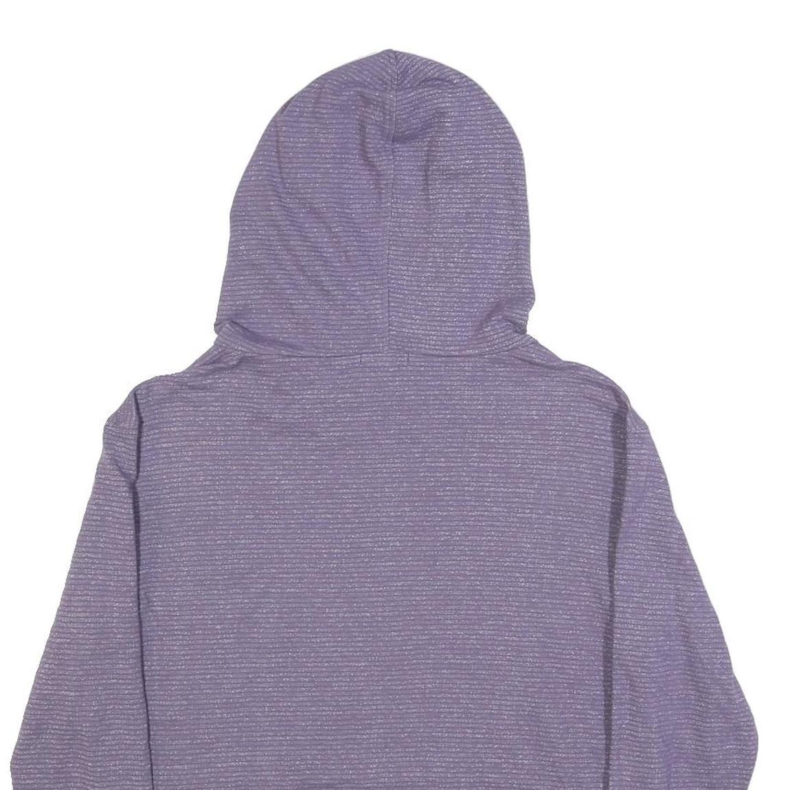 CHAMPION Womens Purple Hoodie M Cotton Blend Pullover Casual Everyday Wear
