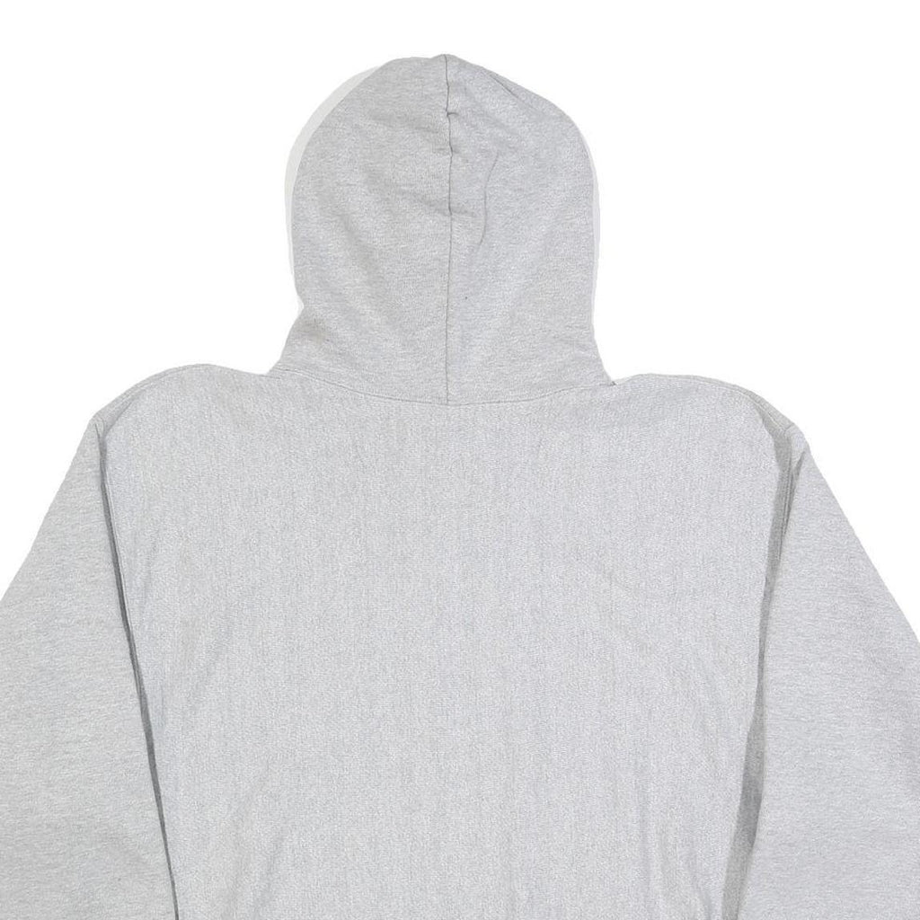 CHAMPION REVERSE WEAVE Mens Grey UC Davis Baseball Pullover Hoodie L Cotton