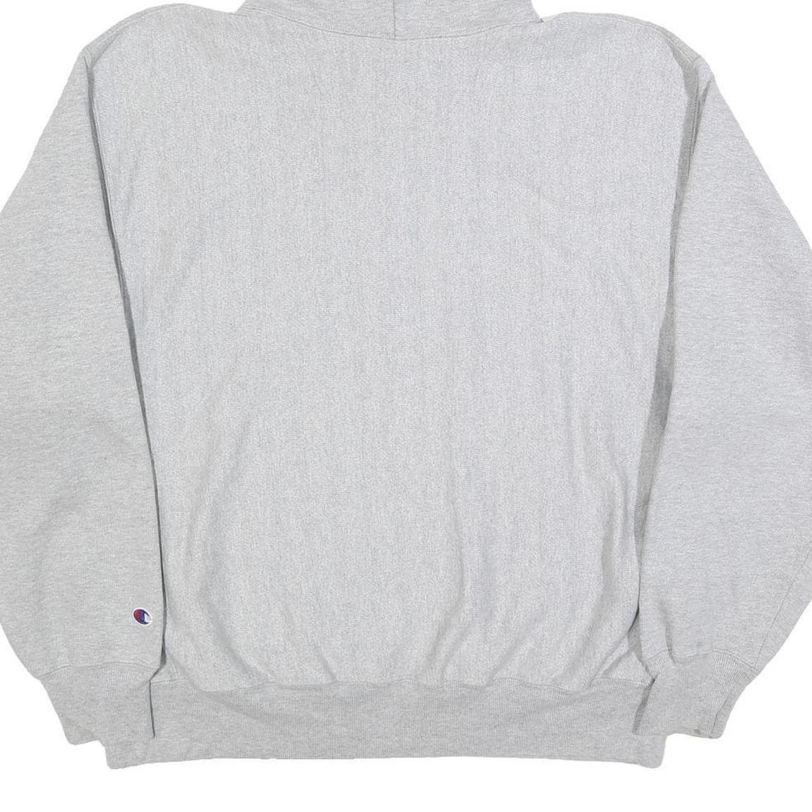 CHAMPION REVERSE WEAVE Mens Grey UC Davis Baseball Pullover Hoodie L Cotton