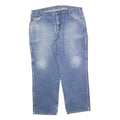 DICKIES Mens Regular Fit Blue Denim Jeans W40 L30 Zip Closure Comfort Workwear