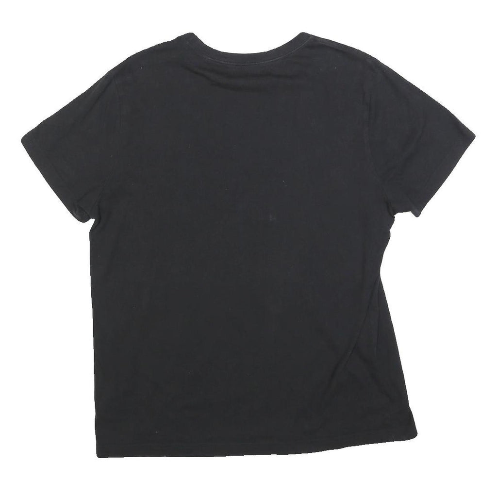 ADIDAS Womens Black Graphic T-Shirt M Short Sleeve Crew Neck Casual Sport