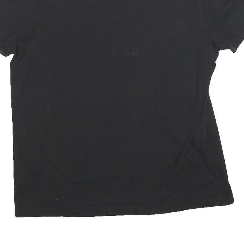 ADIDAS Womens Black Graphic T-Shirt M Short Sleeve Crew Neck Casual Sport