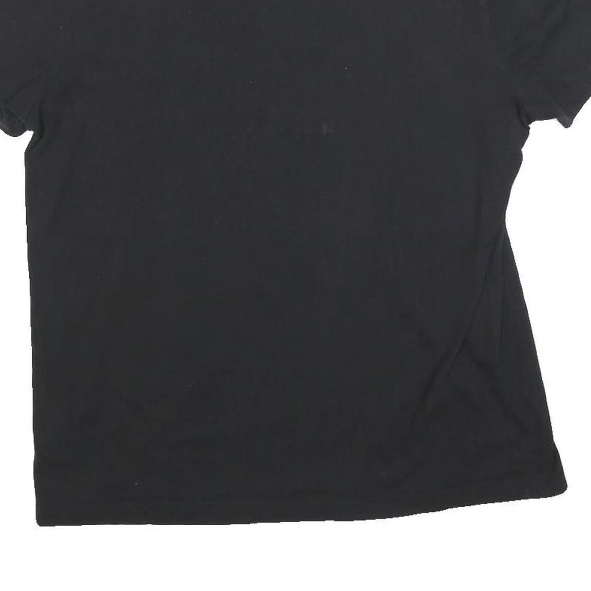 ADIDAS Womens Black Graphic T-Shirt M Short Sleeve Crew Neck Casual Sport