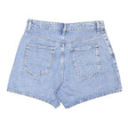 MNG Womens Shorts Blue Denim Casual S W30 Summer Outfit