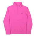 REEBOK Womens Pink Pullover Plain Crew Neck Regular Fit M Sportswear Jumper