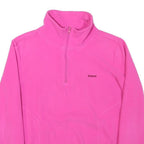 REEBOK Womens Pink Pullover Plain Crew Neck Regular Fit M Sportswear Jumper