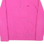 REEBOK Womens Pink Pullover Plain Crew Neck Regular Fit M Sportswear Jumper