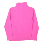 REEBOK Womens Pink Pullover Plain Crew Neck Regular Fit M Sportswear Jumper