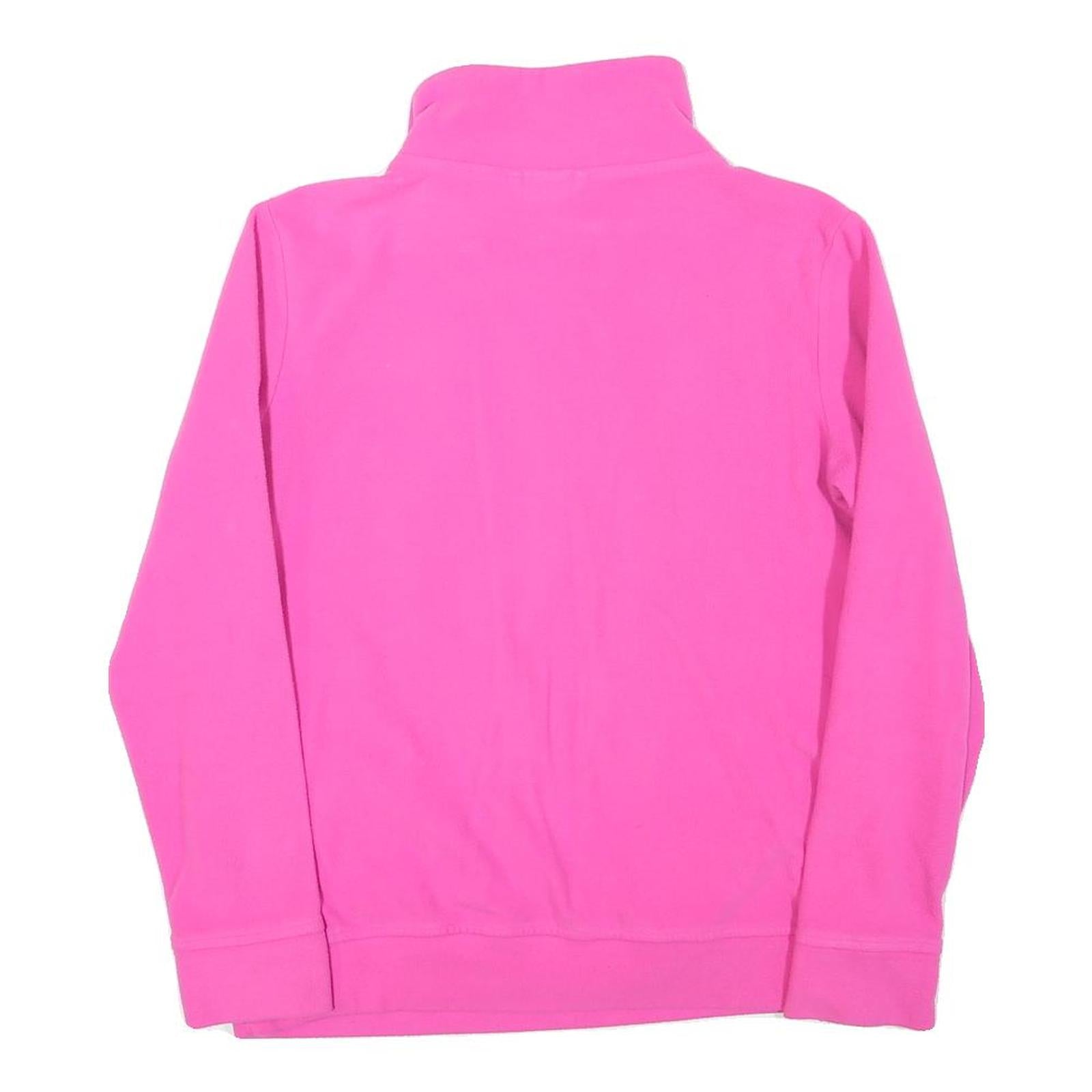 REEBOK Womens Pink Pullover Plain Crew Neck Regular Fit M Sportswear Jumper