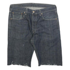 LEVI'S Mens Denim Blue Cut-Off Shorts M W33 Classic Fit Casual