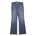 7 FOR ALL MANKIND Womens Jeans Blue Slim Flared Denim Medium W28 L32 Stylish