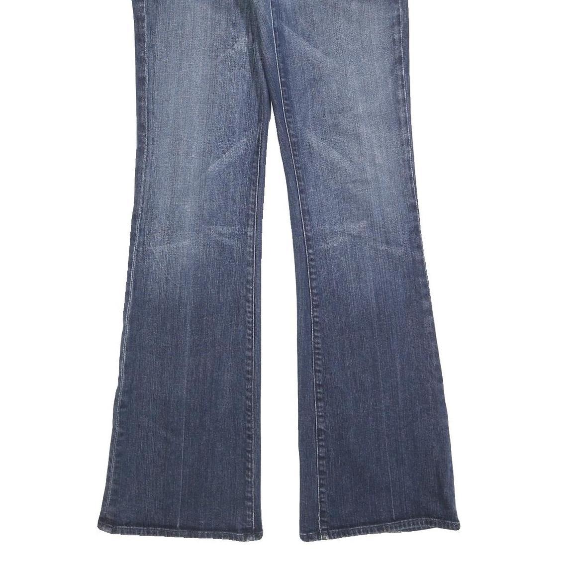 7 FOR ALL MANKIND Womens Jeans Blue Slim Flared Denim Medium W28 L32 Stylish