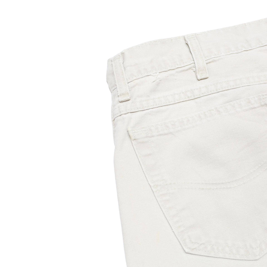 CARHARTT WIP Mens Cotton White Relaxed Straight Trousers W40 L32 Casual Workwear