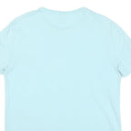 POLO RALPH LAUREN Womens Light Blue & Yellow Pocket T-Shirt S Short Sleeve Crew