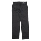 VERSACE JEANS Womens Trousers Black Regular Straight W29 L28
