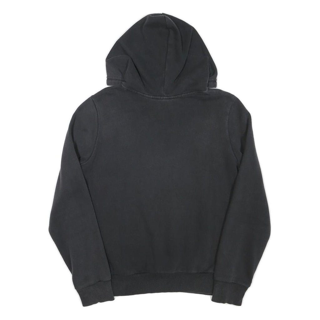 ADIDAS Womens Black Hoodie M Cotton Blend Casual Pullover Sweatshirt