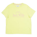 JACK WILLS Womens T-Shirt Yellow UK 12