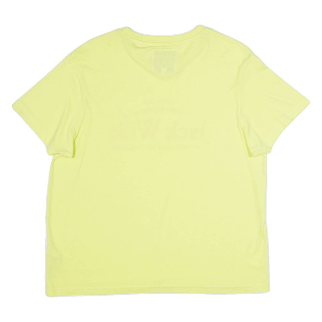 JACK WILLS Womens T-Shirt Yellow UK 12