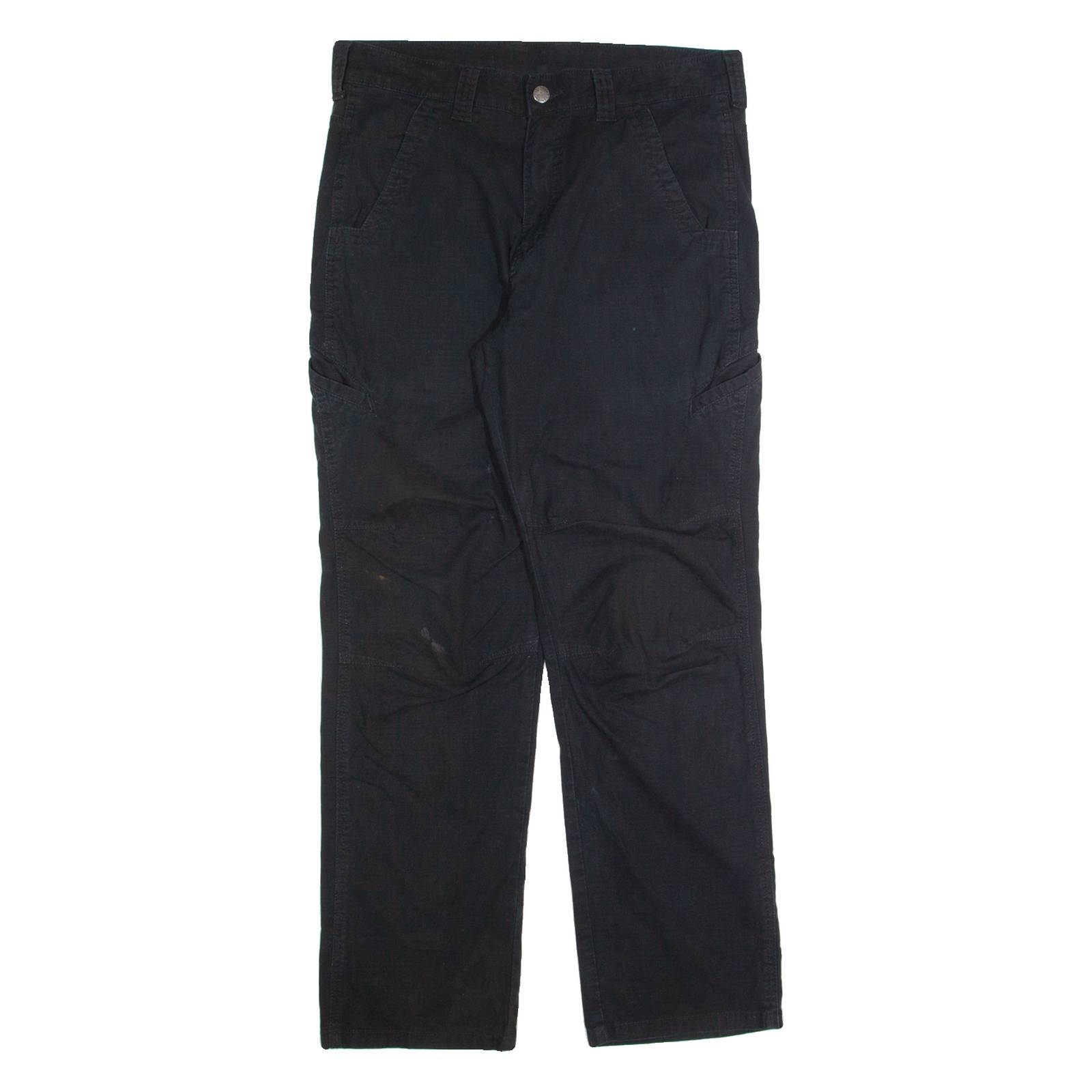 DICKIES Workwear Mens Trousers Black Regular Straight W32 L30