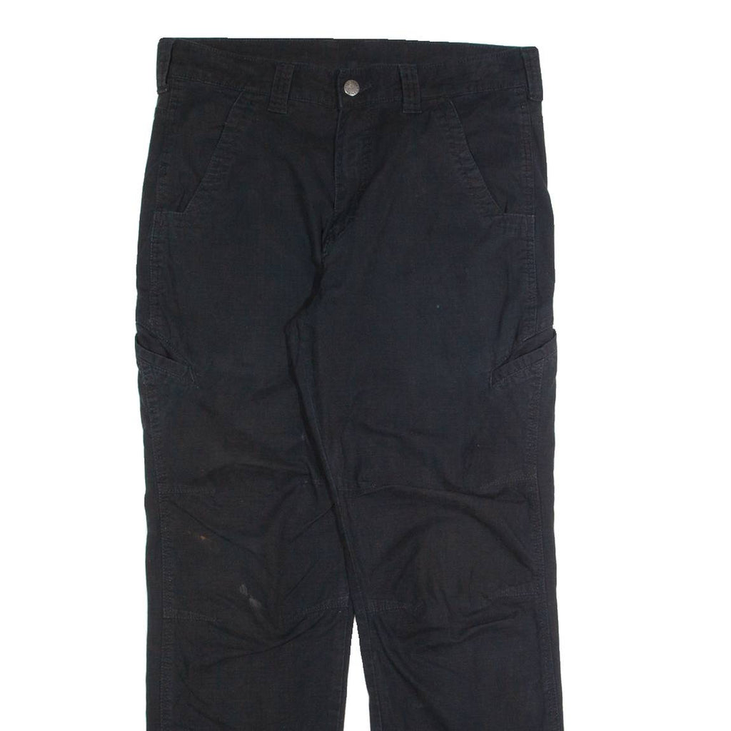 DICKIES Workwear Mens Trousers Black Regular Straight W32 L30