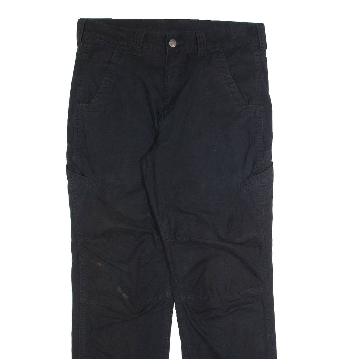 DICKIES Workwear Mens Trousers Black Regular Straight W32 L30
