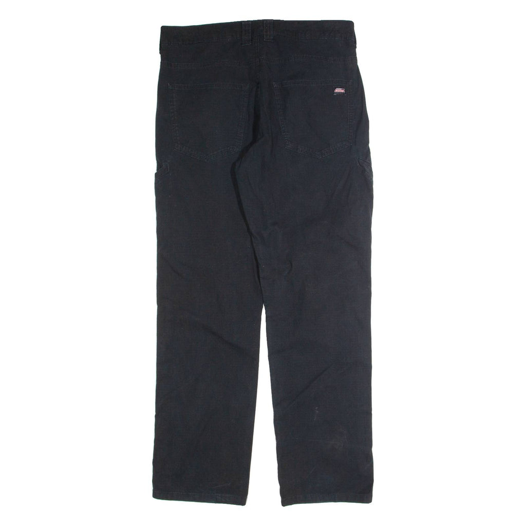DICKIES Workwear Mens Trousers Black Regular Straight W32 L30