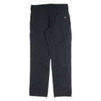 DICKIES Workwear Mens Trousers Black Regular Straight W32 L30