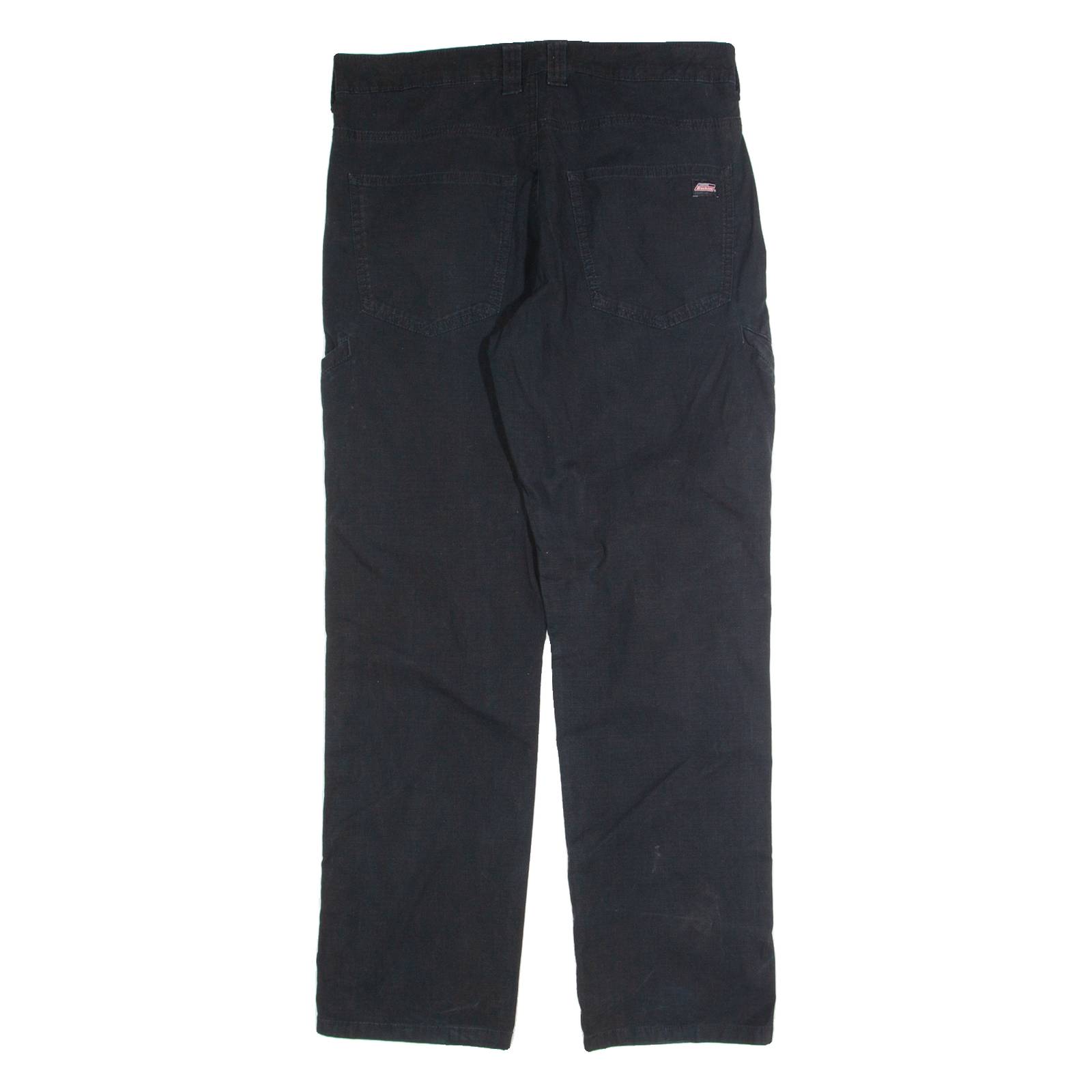 DICKIES Workwear Mens Trousers Black Regular Straight W32 L30